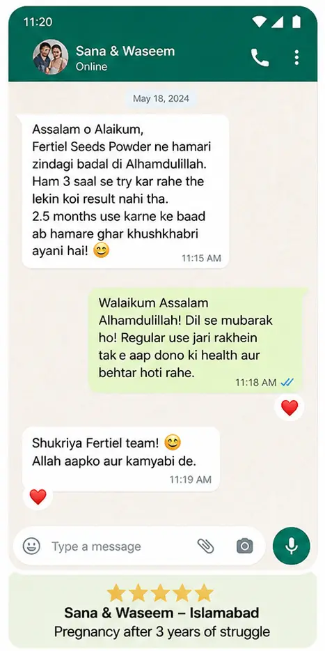 fertile, pregnancy pakistan no 1 brand